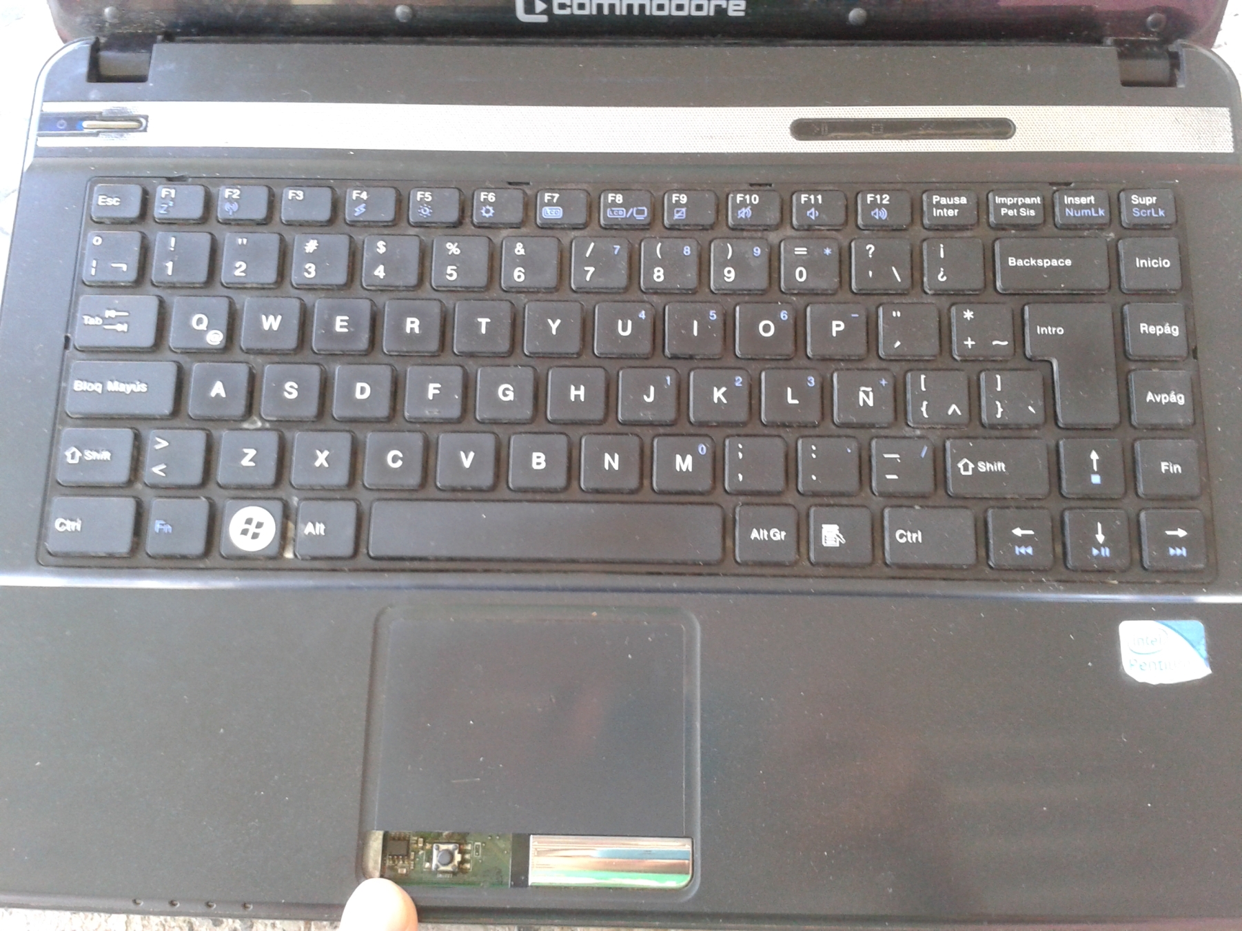 notebook commodore a24a drivers windows 7